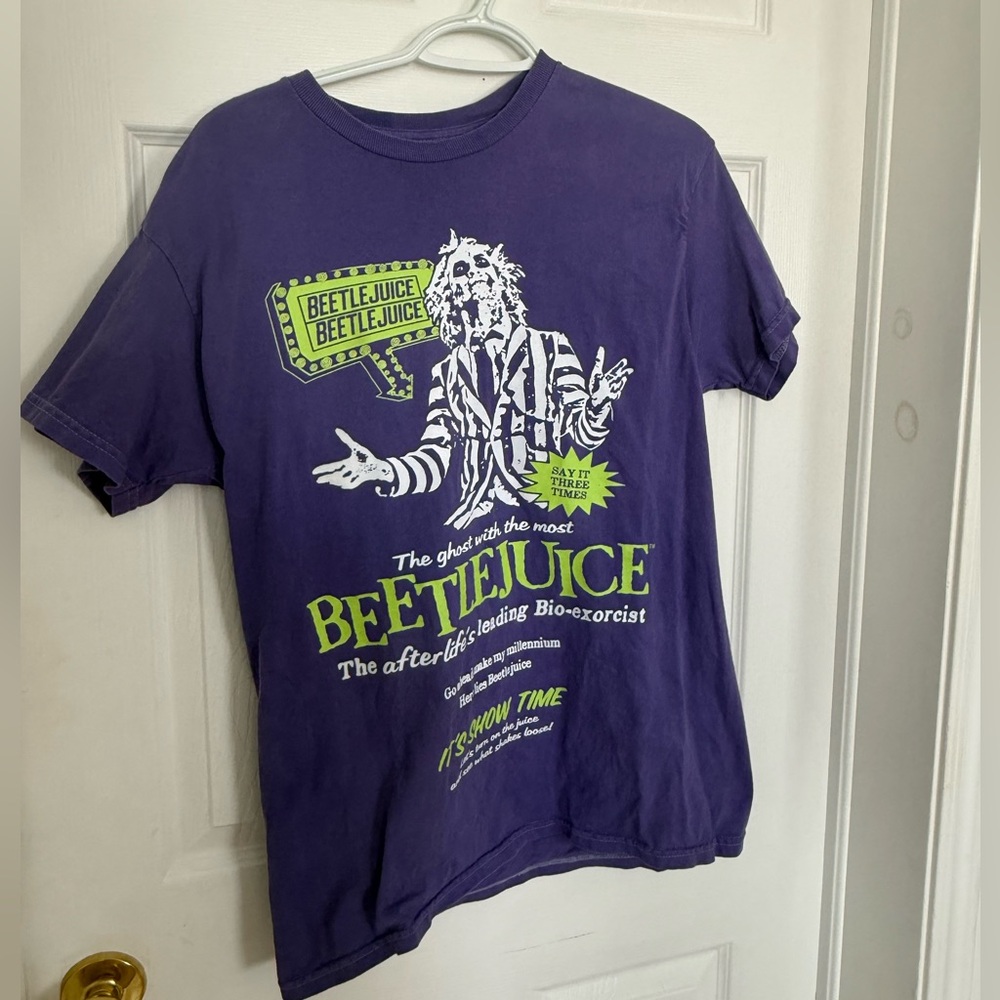 Ripple Junction Lavender Beetlejuice Tee